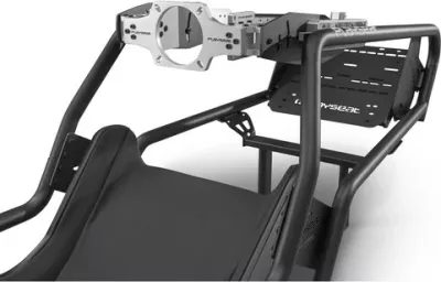 Adapter Playseat Direct Drive PRO për timon Direct Drive, i rregullueshëm, Argjend