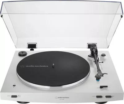 Gramafon audio-technica AT-LP3XBT, Bluetooth, automatik, i bardhë