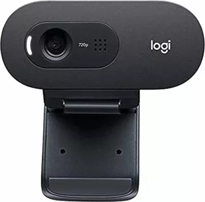 Webcam Logitech C505e, HD 720p/30fps, mikrofon deri 3 m, kabllo USB-A 2 m, e zezë