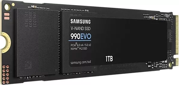SSD Samsung 990 EVO, 1 TB, M.2, 5000 MB/s