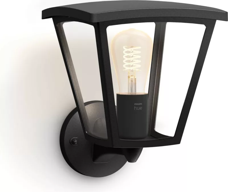 Dritë muri Philips Hue Inara, LED, e zezë, IP44