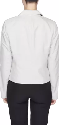 Blazer për femra Vero Moda Vmnancy Ls Short Slim 10304631, gri e çelët [Madhësia: 36]