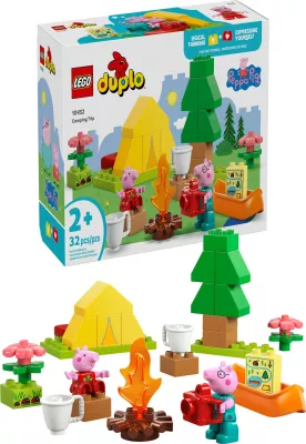 Set ndërtimi LEGO DUPLO Peppa Pig 10452, 32 pjesë, shumëngjyrësh