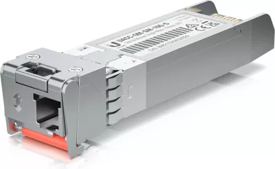 Modul transceiver fibër optike Ubiquiti UACC-OM-SM-10G-S-2, 10000 Mbit/s, LC, 10000 m, çelik inox