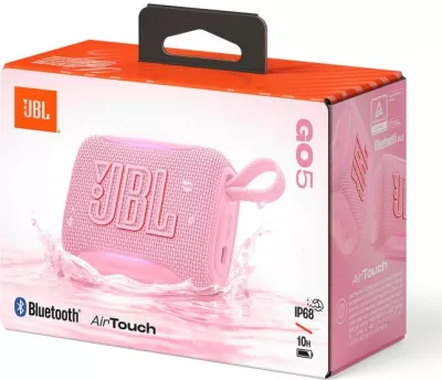 Altoparlant Bluetooth portativ JBL Go 5, IP68, USB-C, Rozë