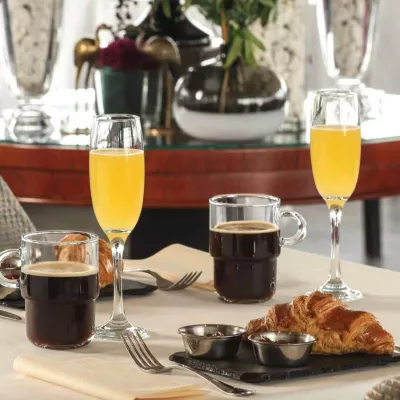 Filxhan espresso LAV HORECA Cambridge 91 ml, set 12 copë, transparent
