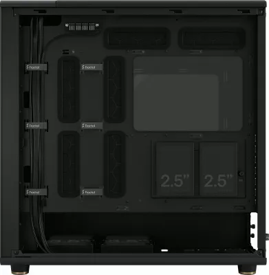Kasë Fractal Design FD-C-NOR1X-02, Midi Tower, ATX, EATX, micro ATX, Micro-ITX, e zezë, qymyr