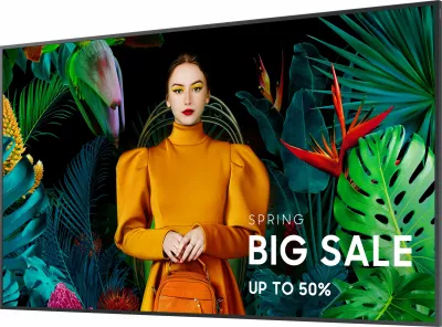 Panel digjital Samsung QM55C, 55", LCD, 4K Ultra HD, Wi-Fi
