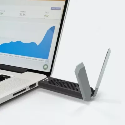 Adapter Wi-Fi TP-Link Archer TBE400UH, USB, Wi-Fi 7, Gri