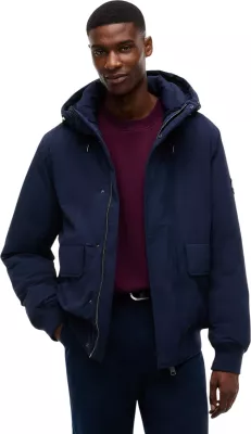 Jakne bomber për meshkuj Tommy Hilfiger Jeans DM0DM22032, e kaltër