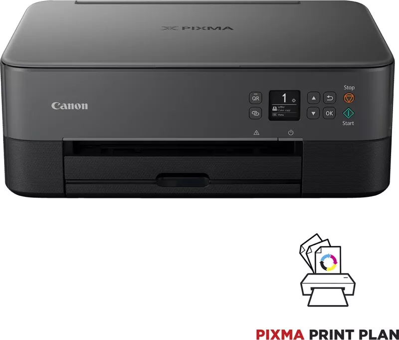 Printer Canon PIXMA TS5350i, Inkjet, Printim me ngjyra, 4800 x 1200 DPI, Kopjim me ngjyra, A4, E zezë