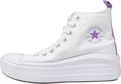 Atlete për femra Converse Chuck Taylor All Star Move A03667C, të bardha-vjollcë [Madhësia: 37.5]
