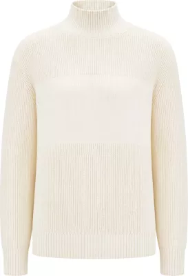 Xhemper për meshkuj Calvin Klein Jeans Mixed Stitch High J30J326204, krem [Madhësia: L]