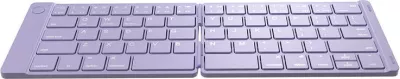 Set tastierë wireless e palosshme Delux KF10 dhe maus MF10PRO, vjollcë