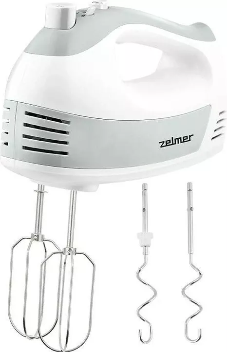 Mikser dore Zelmer ZHM2450, 5 shpejtësi, 700W, bardhë-gri