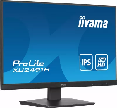 Monitor iiyama ProLite XU2491H-B1, 23.8", Full HD, LED, 100Hz, e zezë