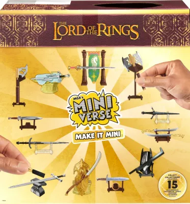 Set miniaturash kreative DIY MGA Miniverse Mini Lord of the Rings, surprizë ball