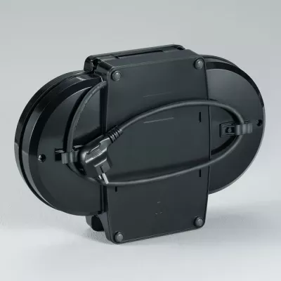 Aparat për waffle dyshe, Severin WA2106, 1200W, temperaturë e rregullueshme, veshje jo-ngjitëse, i zi