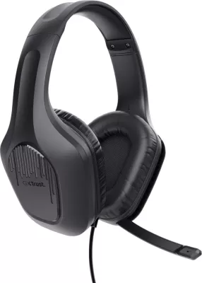 Kufje Trust GXT 415 Zirox Gaming, e zezë