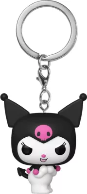 Varëse çelësash Funko POP! Sanrio Kuromi, vinyl, zezë/bardhë