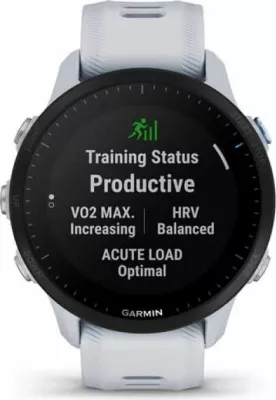 Orë Garmin për femra e meshkuj, e bardhë