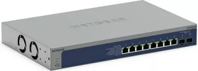 Switch NETGEAR XS508TM, Managed, 8x10G, 2xSFP+, gri