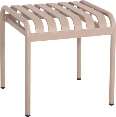 Stool alumini për jashtë, ngjyrë shampanjë, RACHEL FH6340.04, 45x44x46Hcm