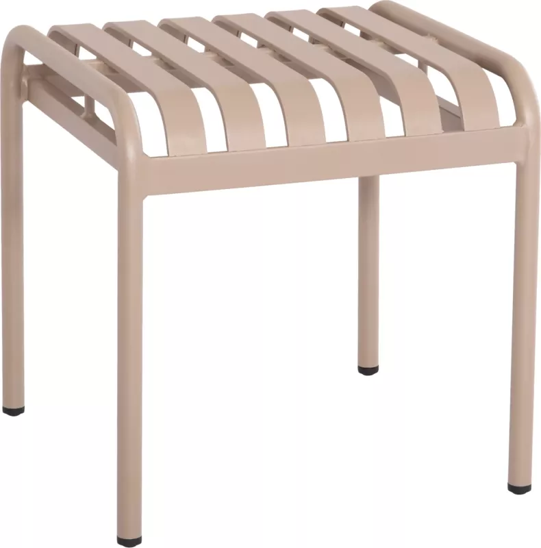 Stool alumini për jashtë, ngjyrë shampanjë, RACHEL FH6340.04, 45x44x46Hcm