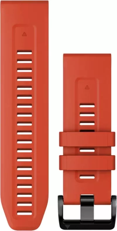 Rrip për smartwatch Garmin QuickFit® 26 Bands, Silicone, Flame Red