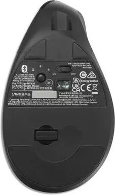 Maus Kensington Pro Fit Ergo MY630 EQ, vertikal, wireless + Bluetooth, 2400 DPI, i zi