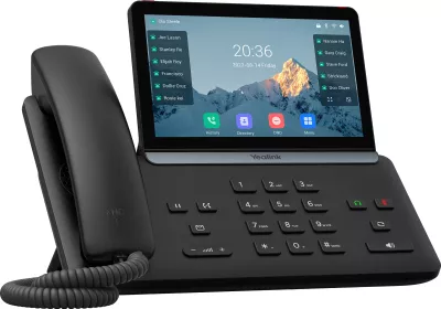 VoIP telefon Yealink SIP-T87W, ekran 7", Bluetooth 5.0, Gigabit, PoE, i zi