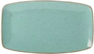 Pjatë shërbimi drejtkëndore Porland Seasons Laguna 310x180 mm, porcelan, kaltër qielli, set 6 copë