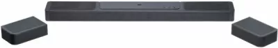 Soundbar JBL Bar 1300, 1170 W, Dolby Atmos/DTS:X, MultiBeam, 11.1.4, set me subwoofer pa tela + 2 altoparlantë rrethues të heqshëm, e zezë