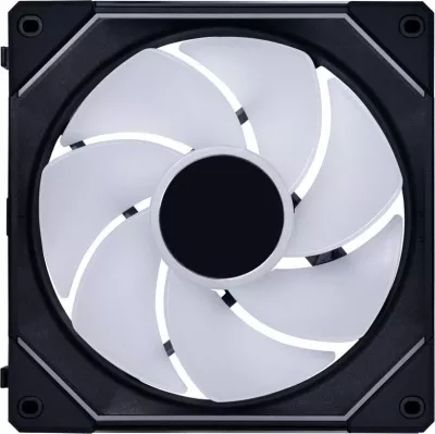 Ventilator PC Lian Li UNI FAN SL-INF 140 Reverse Blade (UF-RSLIN140-1B) ARGB PWM 140mm, zi/gri, 1 copë