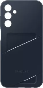 Mbështjellës Samsung Galaxy A15/A15 5G, xhep për kartelë, zi/blu