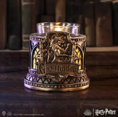 Mbajtëse qiriri NEMESIS NOW Harry Potter Gryffindor, 8 cm, për tea light