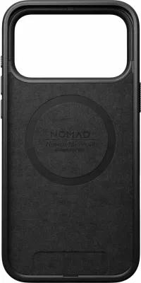 Mbështjellës Nomad Modern Leather Case për iPhone 17 Pro Max, MagSafe, lëkurë Horween, NM014247858, Rustic Brown