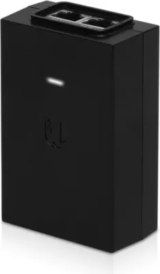 Adapter PoE Ubiquiti POE-48-24W-G, Gigabit Ethernet, 10,100,1000 Mbit/s, E zezë