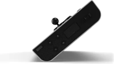 Arcade stick Nacon Daija për PS5, SANWA butona, USB-C, 3 m kabllo, bardhë/zi, set me 2 koka shkopi + vegla