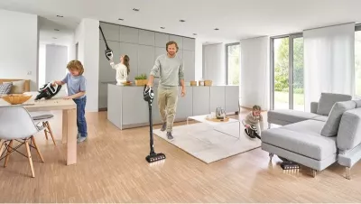 Fshesë me korrent pa kabllo, Bosch, Unlimited Gen 2 Series 8 BBS8214, me aksesorë, e zezë/e bardhë