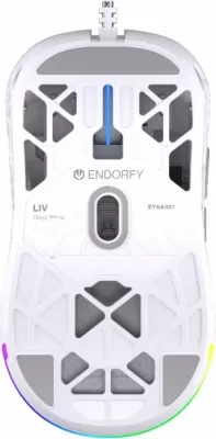 Maus Endorfy LIV Onyx, RGB, i bardhë