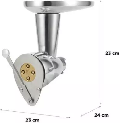 Aksesor për makinë makarona Kenwood KAX92.A0ME, alumini, 2 shpejtësi
