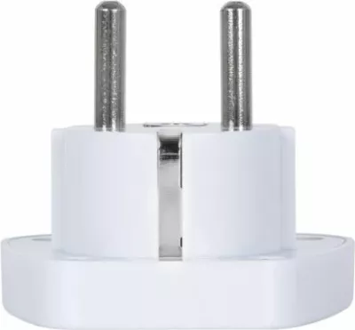 Adapter udhëtimi RIVACASE PS4100, World to EU, 2500 W, i bardhë