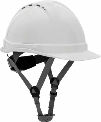 Helmetë sigurie LAHTI PRO L1041005, e ventilume (Air Vents), EN397/CE, CAT II, e bardhë