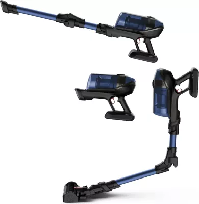 Fshesë me korrent pa kabllo Rowenta X-Force Flex 12.60 Aqua RH98C0WO, blu/zezë