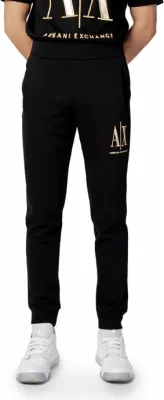 Trenerka të poshtme për meshkuj Armani Exchange, të zeza  [Madhësia: L]