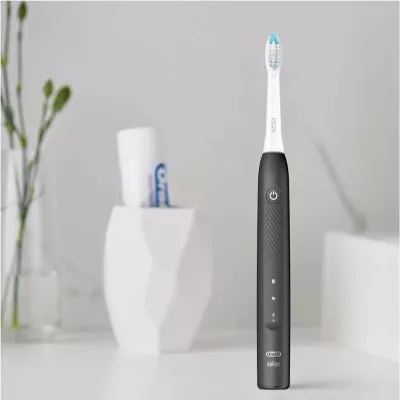 Furçë dhëmbësh sonike Oral-B Pulsonic Slim Clean 2000, e zezë