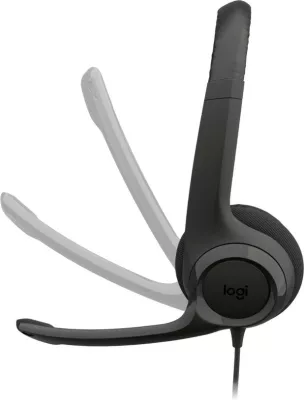 Kufje Logitech H390 USB-C, me mikrofon, të zeza