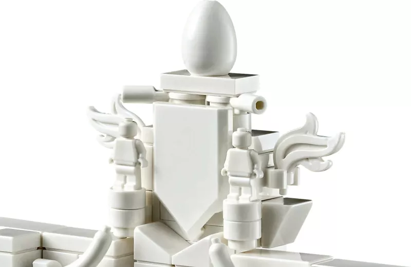 Set ndërtimi LEGO Trevi Fountain, 1880 copë, plastikë, shumëngjyrësh