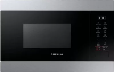 Furrë me mikrovalë e inkorporueshme, Samsung, MG22M8274AT/E2, 22L, grill, 850W, kontroll me prekje, e zezë/inoks